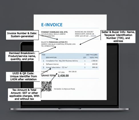 Invoice 420 2025 E-Invoicing Guidelines from LHDN for Malaysia Business