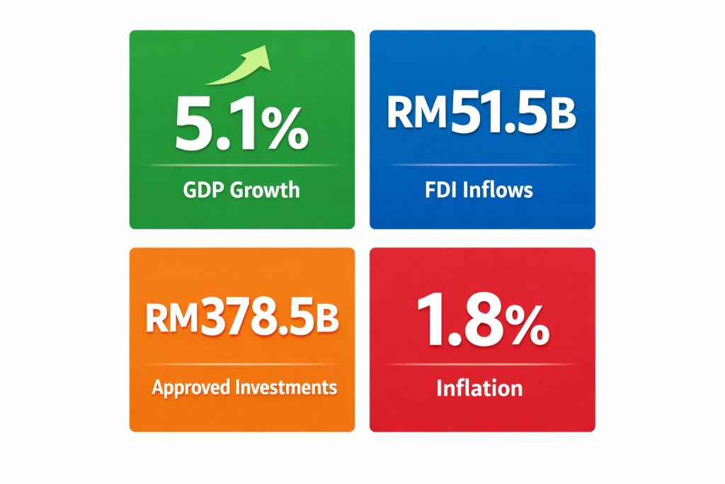 Malaysia economic fundamentals graphic