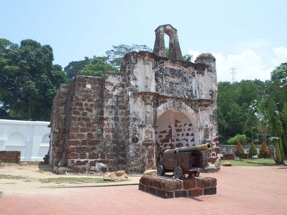 A Famosa Fortress in Malacca