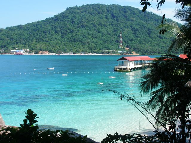 Perhentian Kecil seen from Perhentian Besar
