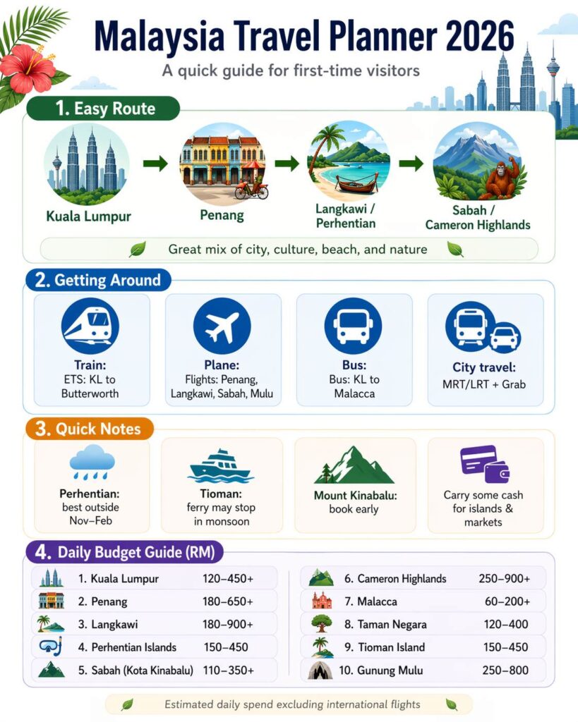 Travel planner guide