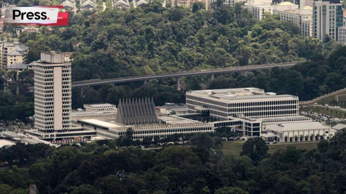 Photo of the Malaysian parliament, representing the civil service and civil servants